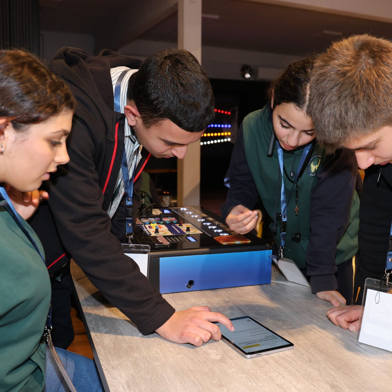 Team collaboration during the mission